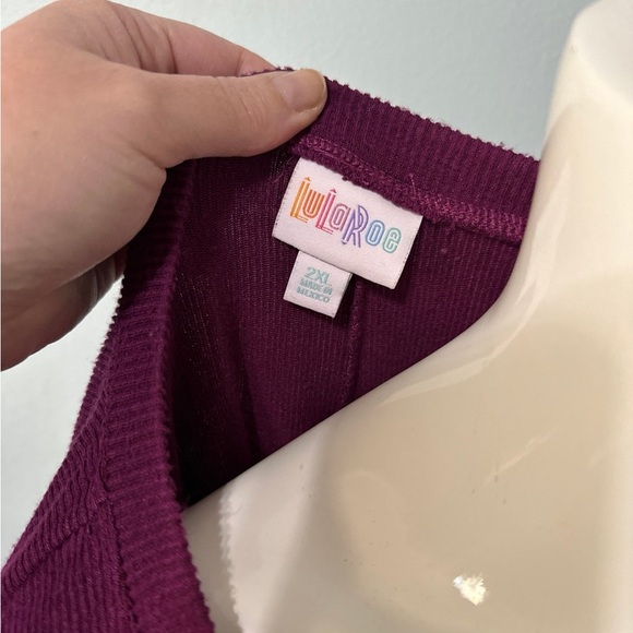 LuLaRoe Naomi Tunic 2XL - Picture 4 of 8